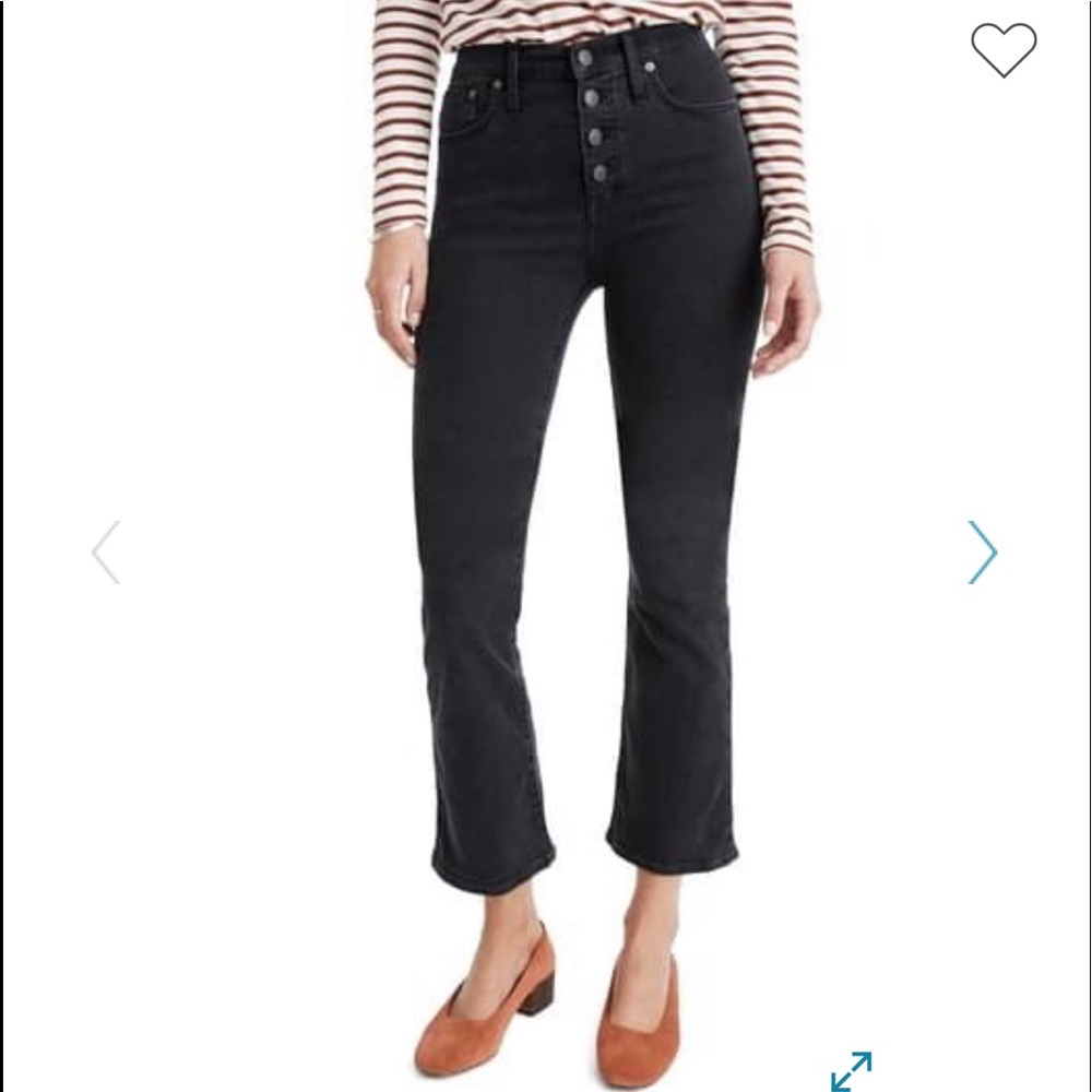 Madewell Cali Boot Cropped Jean